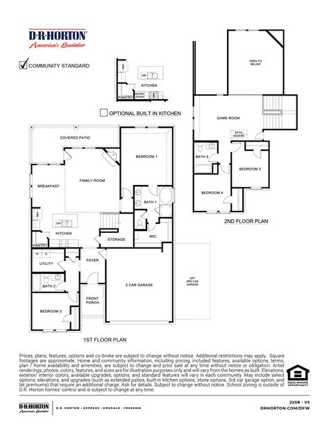 Dr Horton Floor Plans 2008 | Viewfloor.co