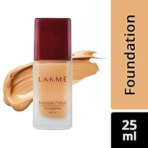 Buy Lakme Invisible Finish SPF 8 Foundation, Shade 05, 25ml Online at ...