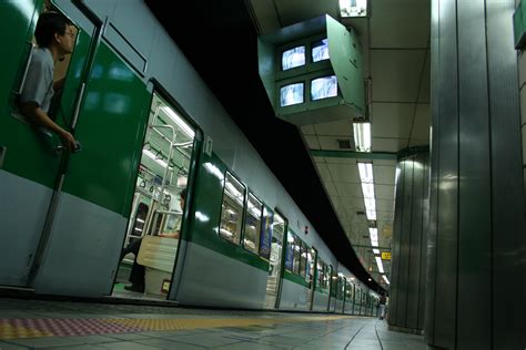 Free Images : light, architecture, subway, train station, lighting ...