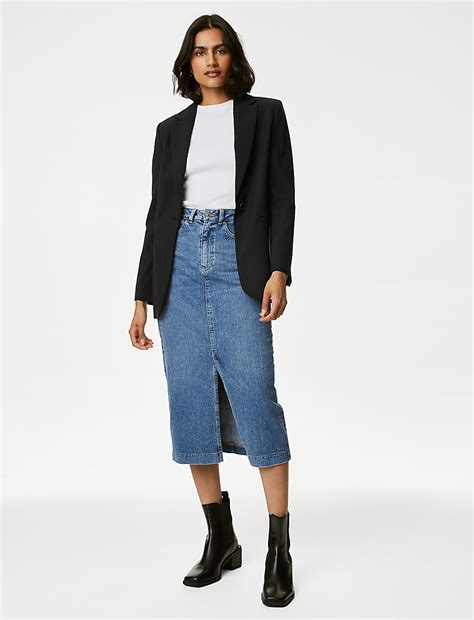 Buy Relaxed Single Breasted Blazer at Marks & Spencer