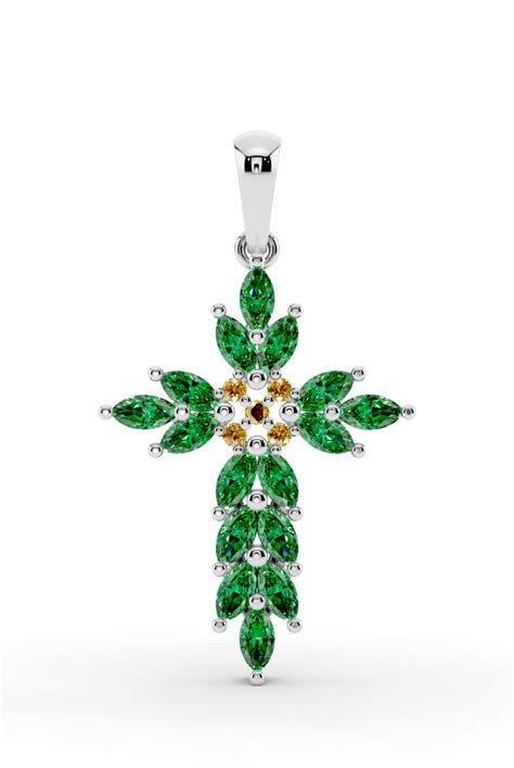 Mosaic Cross Pendant – Zillionaireindia