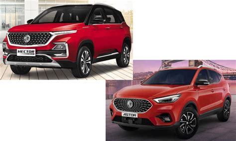 MG Astor vs Hector Comparison – Which One Should You Buy? » Car Blog India