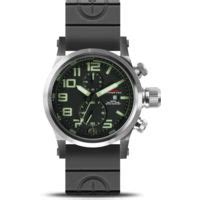 MTM Special Ops Hypertec Chrono 2A Wristwatch Black Black Lumi Dial ...