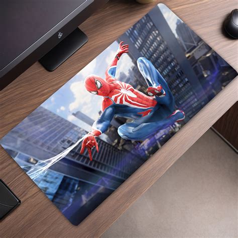 Spiderman Mouse Pad (23 X 11 Inches) - Gaming Mouse Pad | Rubber Base ...