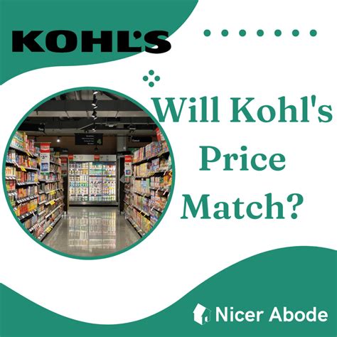 Will Kohl's Price Match Amazon, CVS, Target?