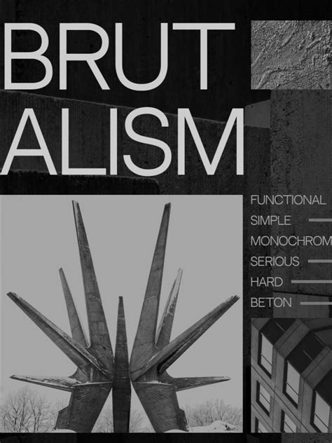 Brutalism in Graphic Design: Unveiling its Raw Aesthetic