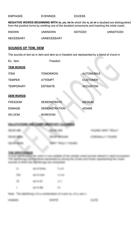 SOLUTION: Stenography gregg shorthand lesson 11 12 - Studypool