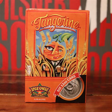 Lost Coast Tangerine Wheat Ale 12 FL. OZ. 6PK Cans