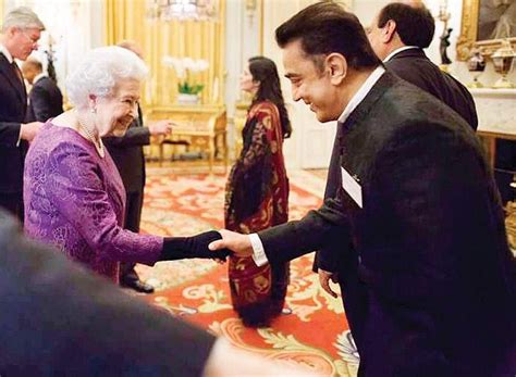Ulaganayagan meets the Queen