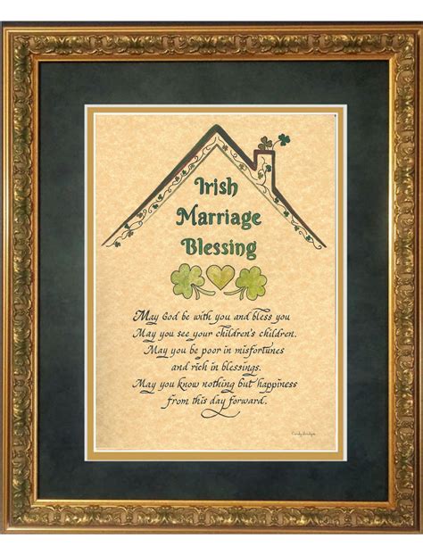 Irish Wedding Dinner Blessing Examples