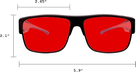 BRADDELL OPTICS BRADDELL Red Blue Light Blocking Fit-over Glasses India ...