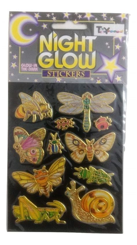 Buy ehook Night Glow Stickers - Insects (Pack of 3) Online at Low ...