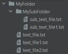 Python Script Directory Structure Example 的图像结果