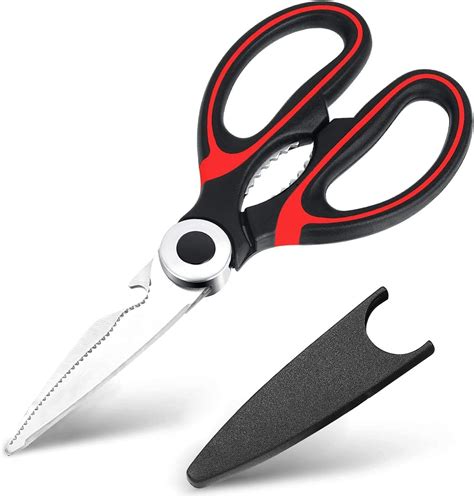 Heavy Duty Kitchen Scissors, Sharp Stainless Steel Scissors for Kitchen ...