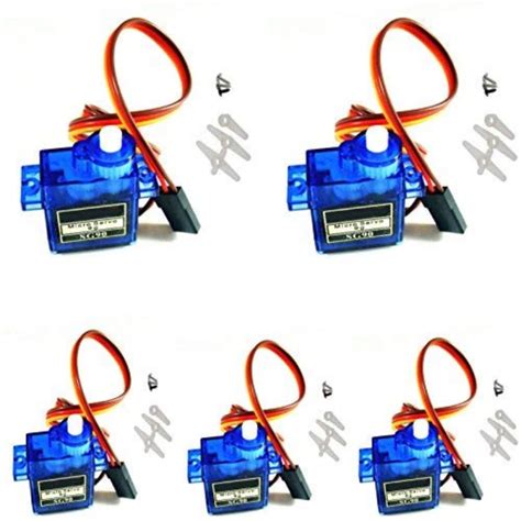 Robotbanao Micro/Mini SG90 180 Degree Rotation Servo Motor-9 Grams-For ...