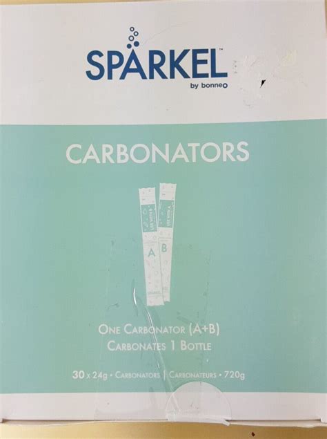 Sparkel Carbonator Packets. 3 Boxes 90 Total Add A India | Ubuy