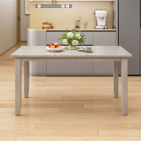 Rectangular Grey Kitchen Table: Timeless Design for Modern Dining