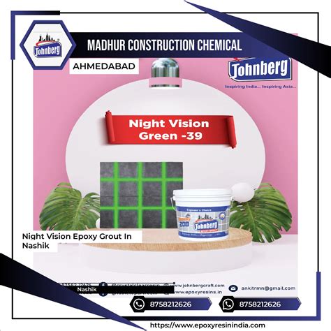 Night Vision Epoxy Grout In Nashik - Madhur Construction Chemical
