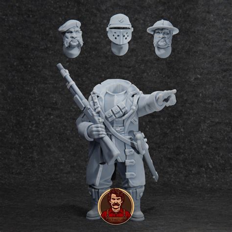 🆕 Principality of New Antioch - Lieutenant Set (22x3 Variants)・ STL ...