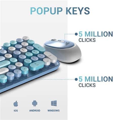 Ant Esports WKM44 Blue Keyboard Mouse Combo Best Price