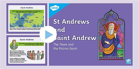 Saint Andrew and St Andrews PowerPoint