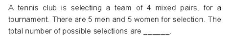 Probability: Ace Test Series: Combinatory - Permutations And Combinations