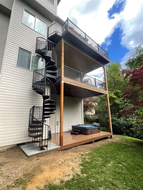Two Story (Multi-Story) Spiral Staircases | Paragon Stairs | Staircase ...