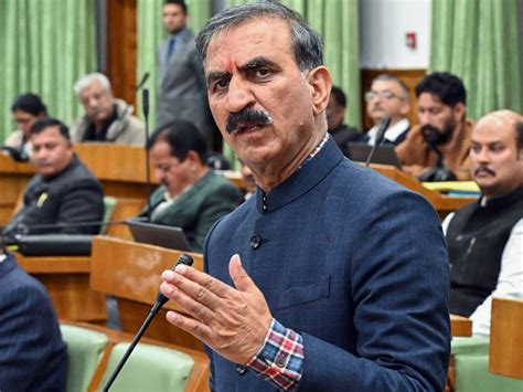 All demands of legislators being considered: HP CM; MLAs' priority ...