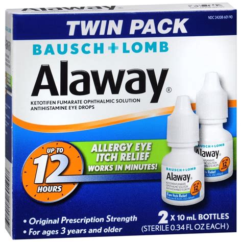 Alaway Antihistamine Eye Drops