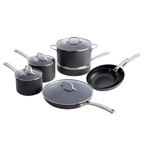 Calphalon Classic 12-Piece Cookware Set with Non-Stick Coating ...