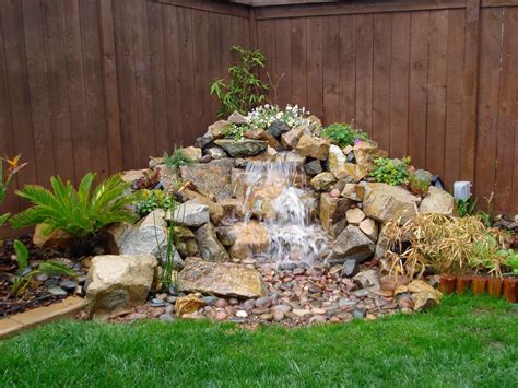 Projects Big and Small | Waterfalls backyard, Fountains backyard, Water ...