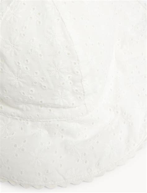 Buy Kids’ Pure Cotton Sun Hat at Marks & Spencer