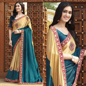 Half Half Saree - Latest Half Half Sarees Online, Designs, Price
