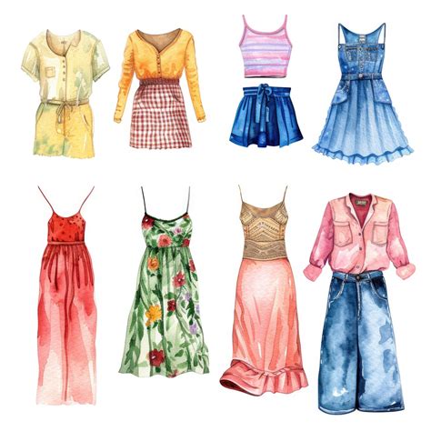 Best 29+ Free Different Clothes Art Design Vector Graphics