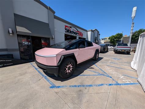 Pink Cybertruck - A Fresh Look At Color