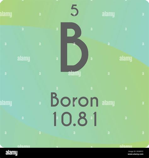 Boron atom Stock Vector Images - Alamy