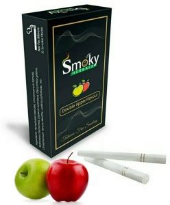Smoky Herbals 100% Tobacco & Nicotine Free Cigarette - Double Apple ...