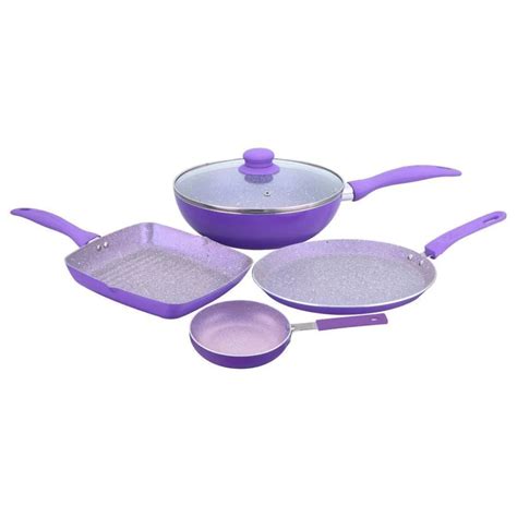 Wonderchef Celebration Aluminium Non-stick Cookware Set | Induction Co ...