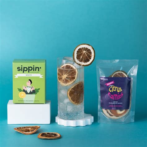 Mojito & Citrus Garnish – Sippin.in