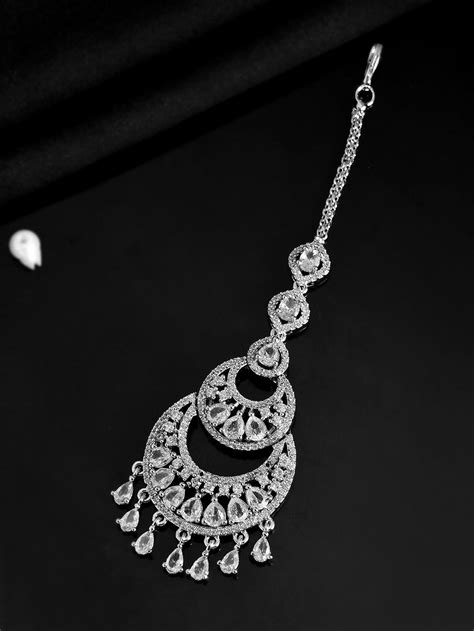 Hair Jewellery - Buy Latest Head Jewellery Online in India – Silvermerc ...