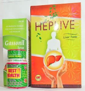 BENGAL HERBS BEST HEALTH CAPSULE , GASSONIL SYRUP & HEPLIVE SYRUP ...