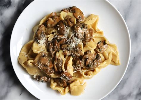 Quick and Easy Handmade Pasta with Mushrooms - Travel & Munchies by ...