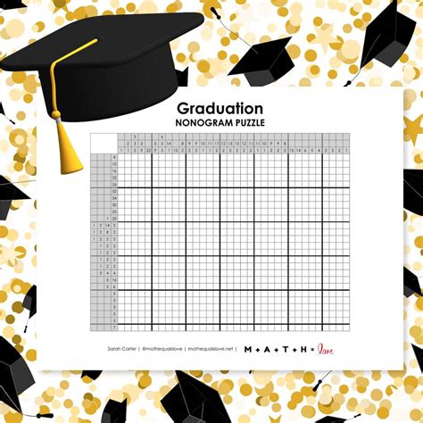 Graduation Puzzles | Math = Love