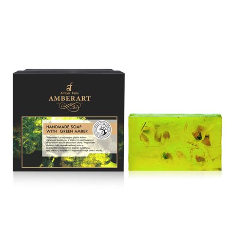 Amber Felix AMBERART Emerald Amber Energy Soap – LUCIE COMPANY