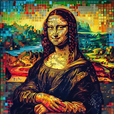 Premium Photo | Modern Mona Lisa Contemporary Reimagining