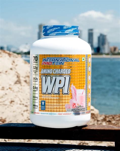 International Protein Amino Charged WPI - Body Building India