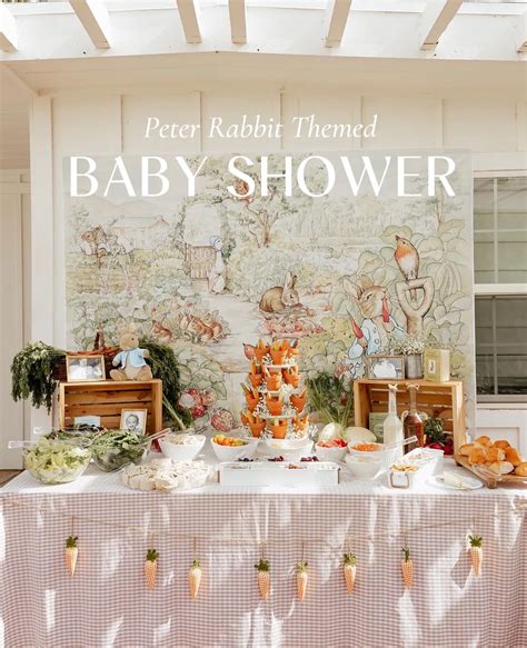 Peter Rabbit Baby Shower