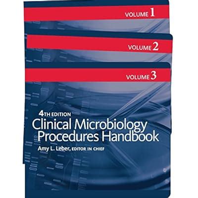 Buy Clinical Microbiology Procedures Handbook 3 Volume Set ASM Books ...