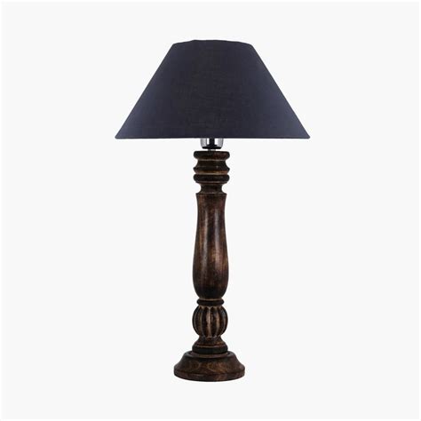 Buy HOMESAKE Wooden Table Lamp from Homesake at just INR 4050.0
