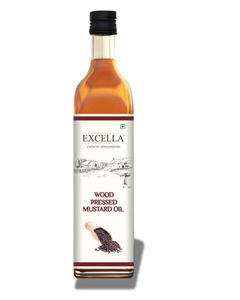 Wood Pressed Mustard Oil - 1 Litre – Excella Foods